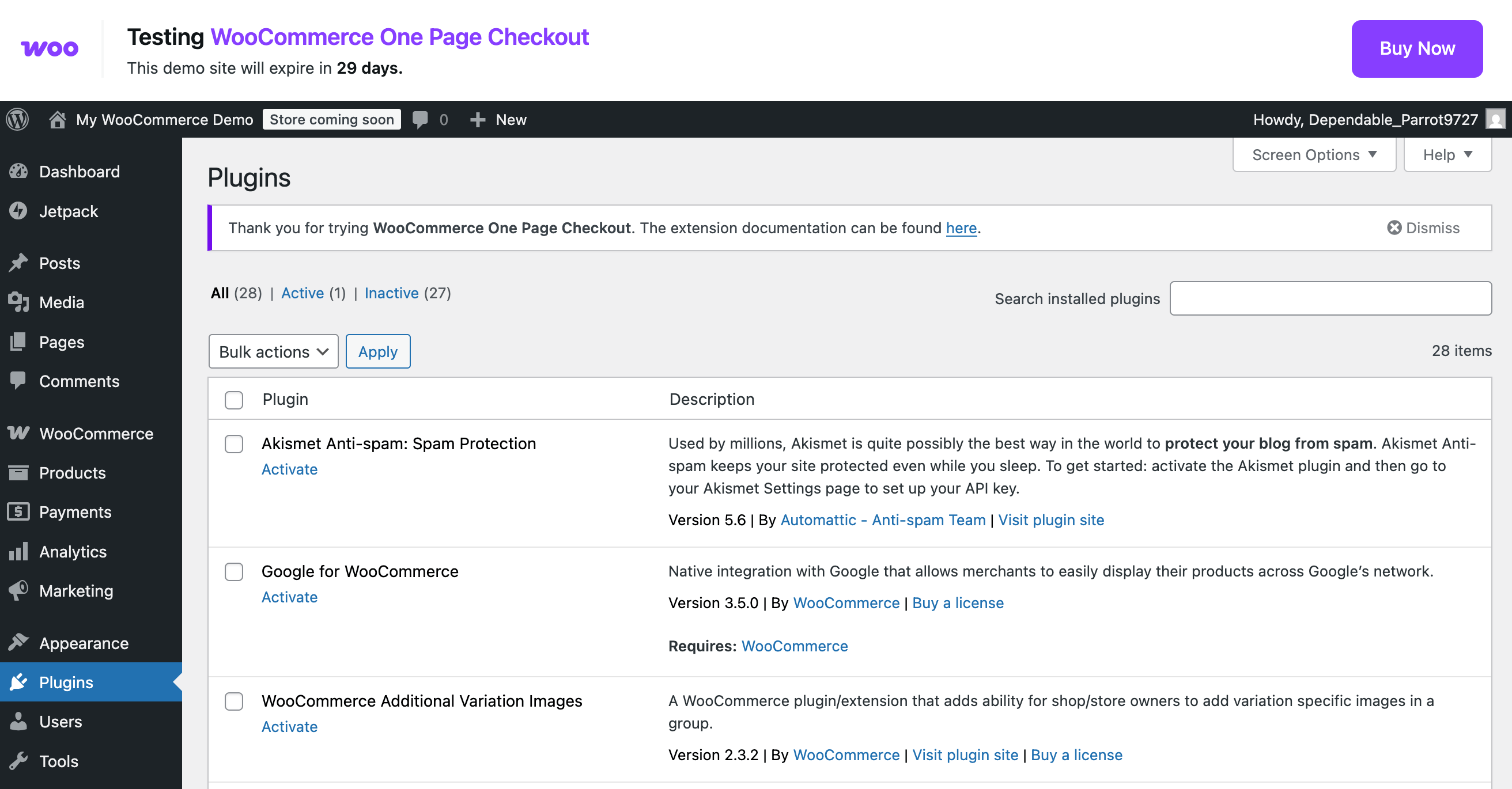 Try WooCommerce extensions before you buy Documentation - WooCommerce
