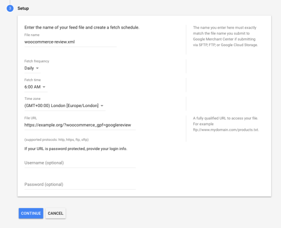 Google Product Feed Product Review Feeds Documentation WooCommerce