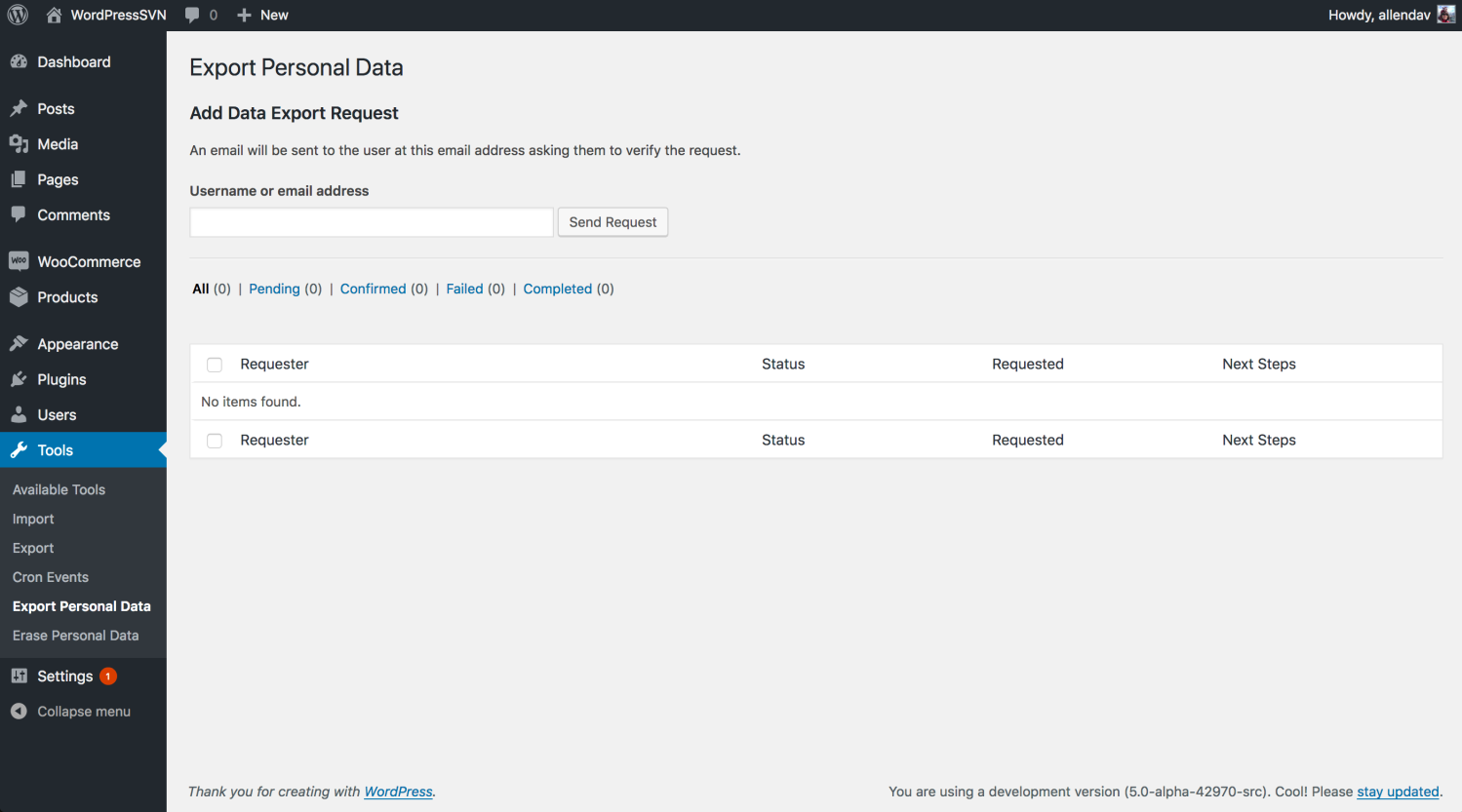 There is a new tool for WordPress to help with Right to Erasure requests