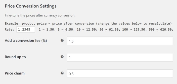 Multi-currency - rounding