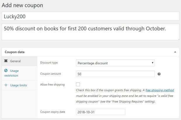 How To Create Coupons With Woocommerce