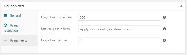 3 خطوات لإنشاء كوبونات باستخدام WooCommerce 5 حدد عدد المرات التي يمكن فيها استخدام القسيمة لكل عميل ، أو إجمالاً