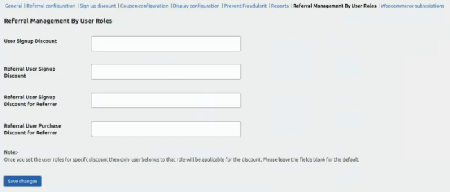 referral management by user roles