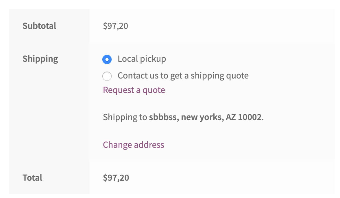 Contact for Shipping Quote