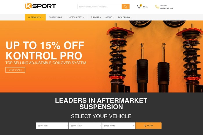 Screenshot of KSport USA