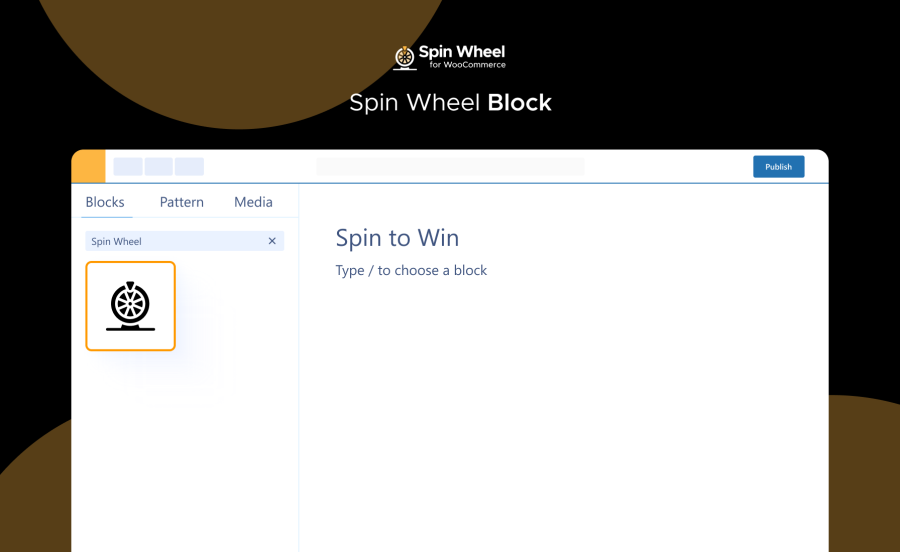 Spin Wheel Block