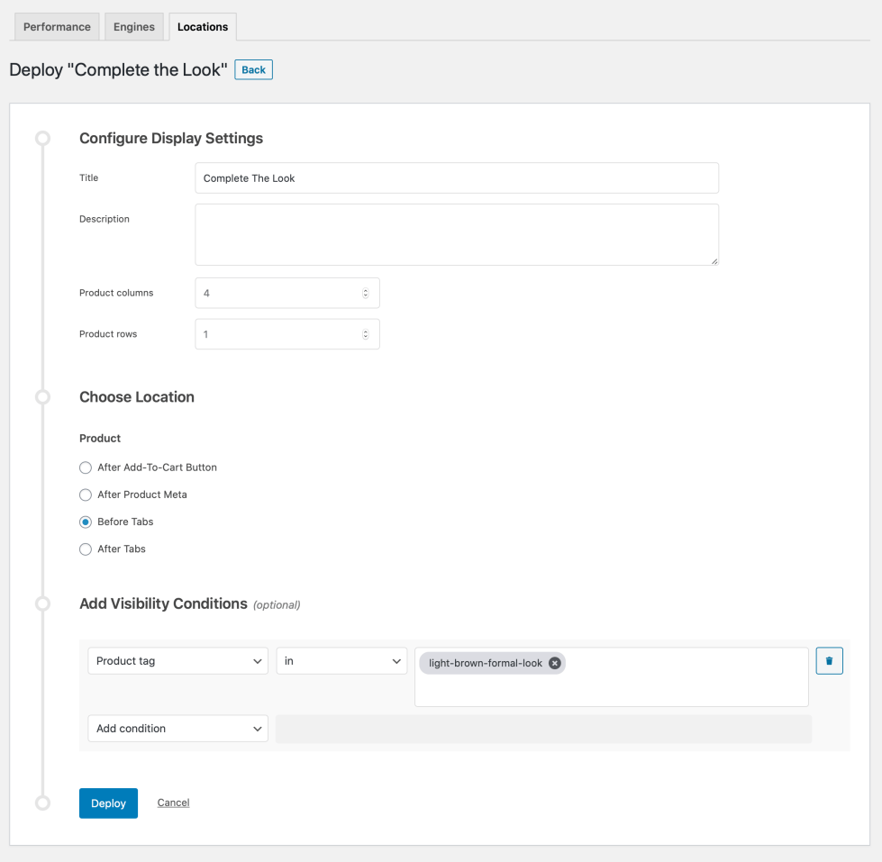 Offer “Complete The Look” Recommendations in Product Pages ...
