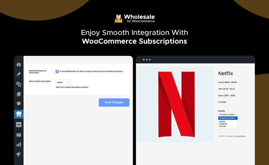 Enjoy Smooth Integration with WooCommerce Subscriptions Feature