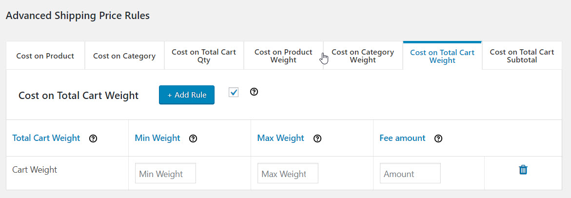 Advanced Flat Rate Shipping Rules - Create Rules faster and easily.
