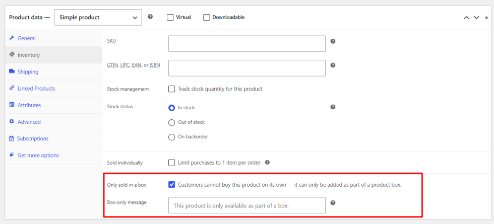How to Restrict Specific Product Only for Product Box?