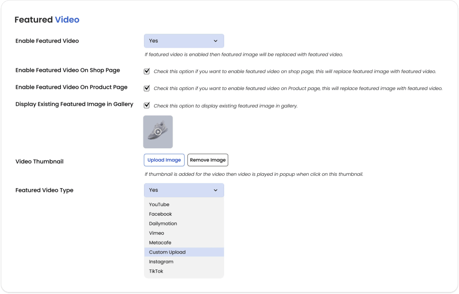 upload or embed videos