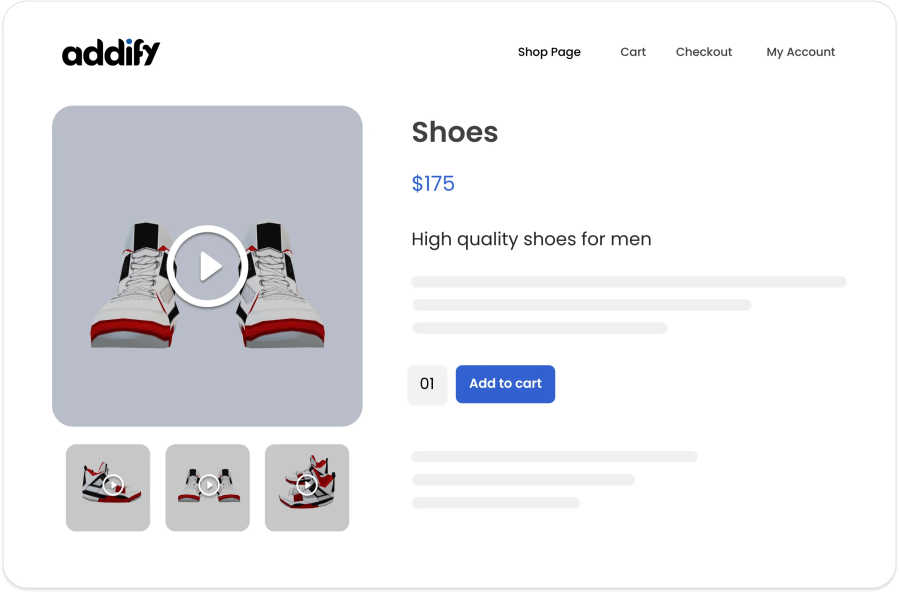 add video to product gallery