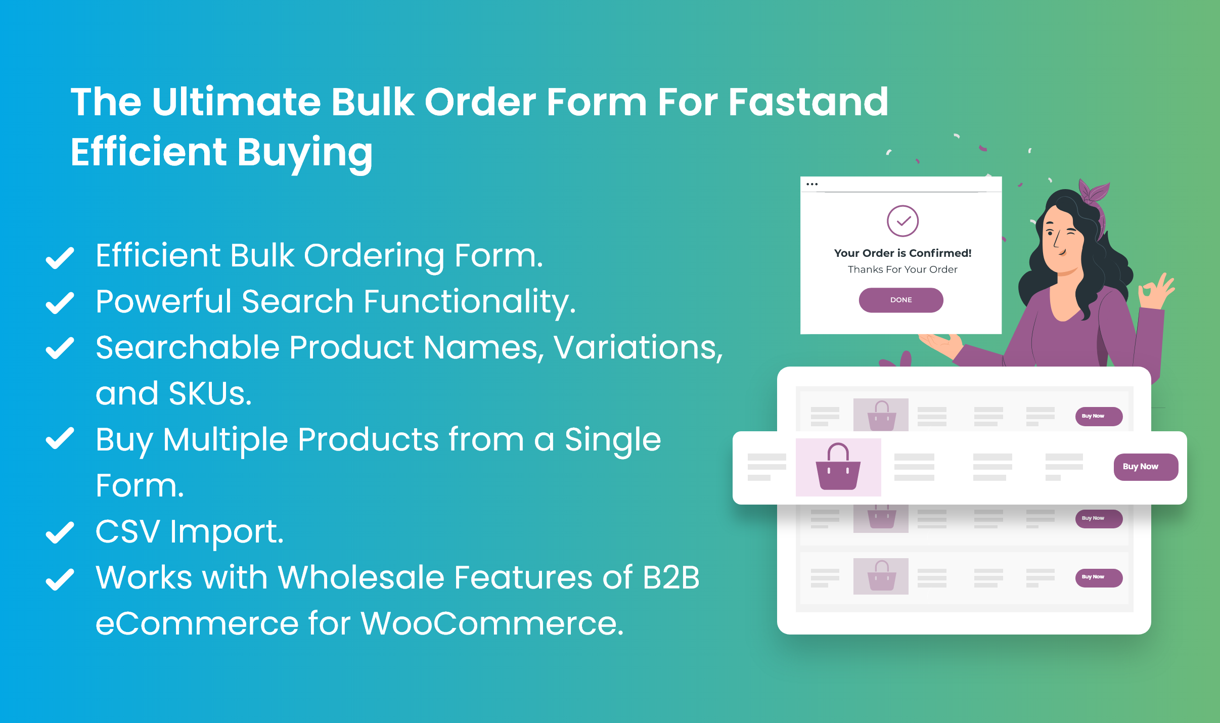 woocommerce addons quck order