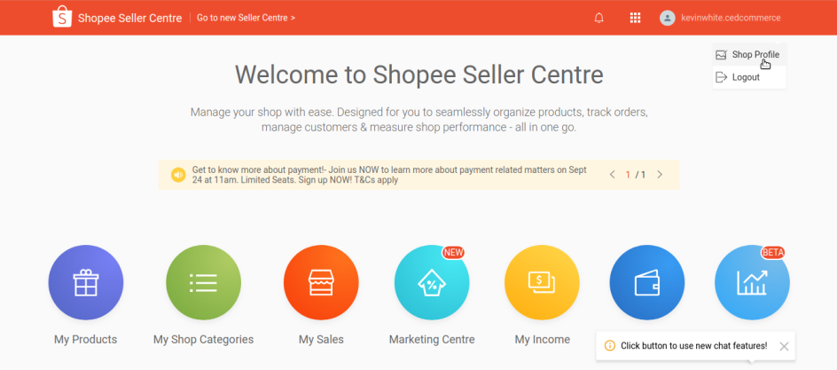 Shopee Marketplace Integration For Marketplace