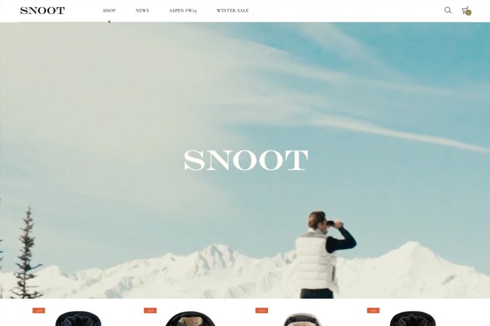 Screenshot of Snoot