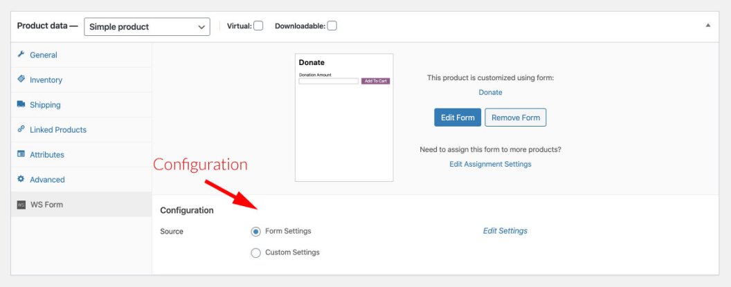 WS Form PRO Product Add-Ons Documentation - WooCommerce