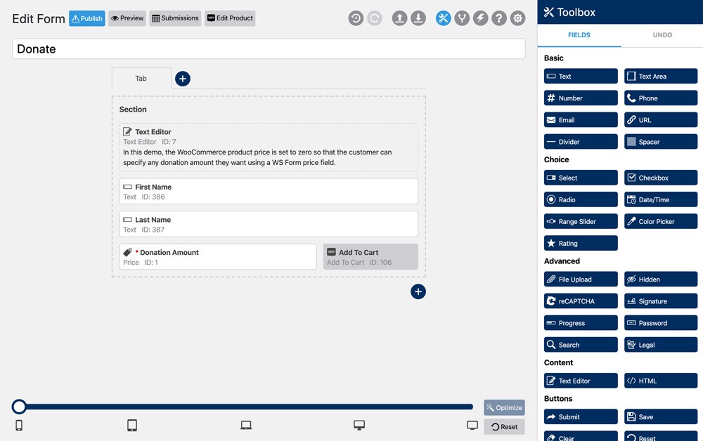 WS Form PRO Product Custom Fields Add-Ons - WooCommerce Marketplace