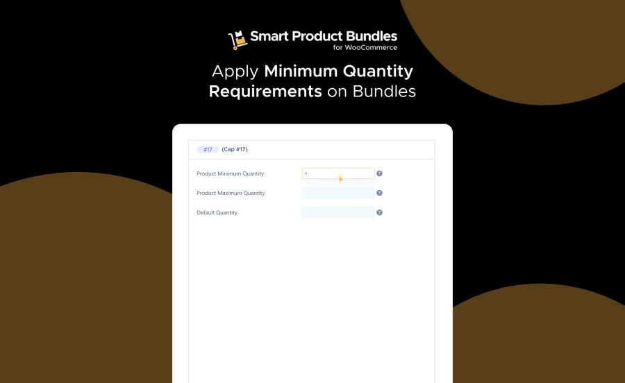 Apply Minimum Quantity Requirements on Bundles Feature