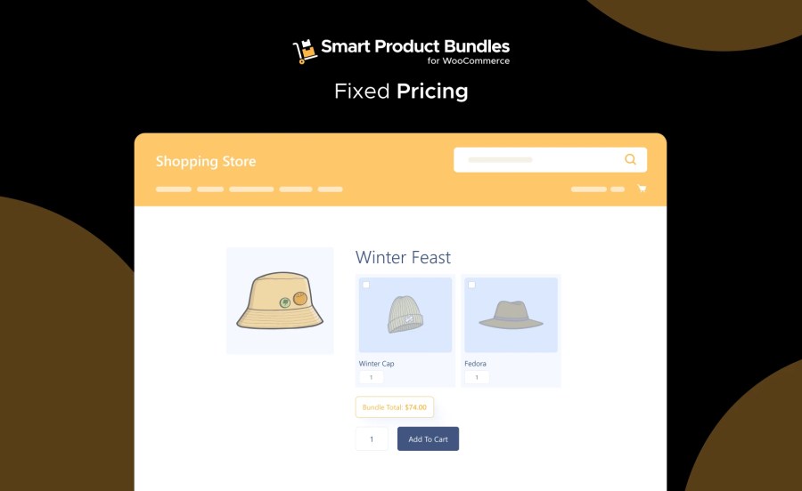 Fixed Pricing in Smart Product Bundle for WooCommerce Feature