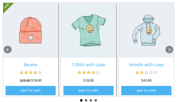 Product Slider pour WooCommerce