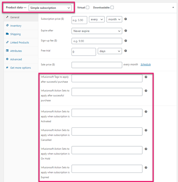 Keap For Woocommerce - Synchronize Users With Infusionsoft