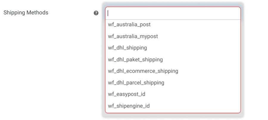 Hide WooCommerce Shipping Options based on Shipping Methods