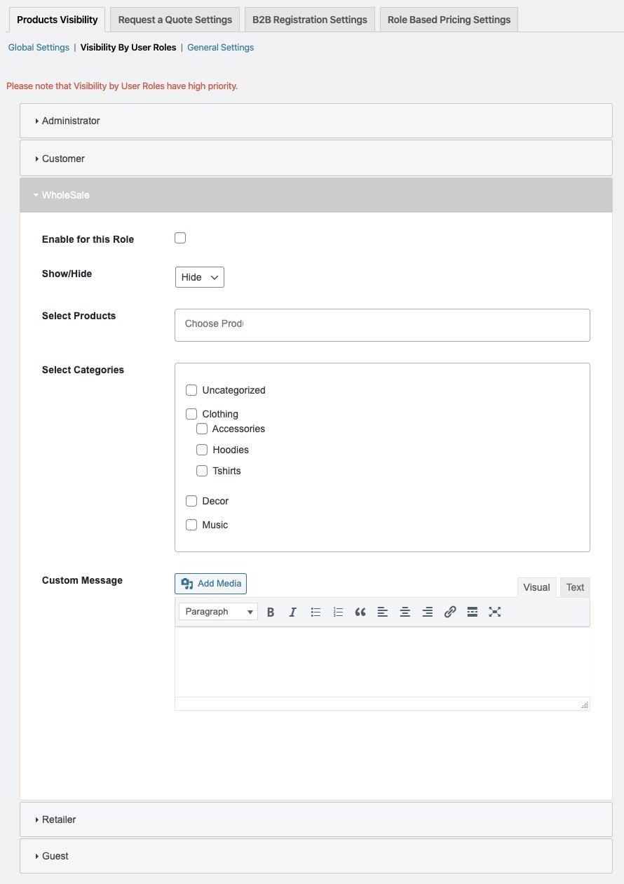 WooCommerce Wholesale Plugin - B2B for WooCommerce Docs