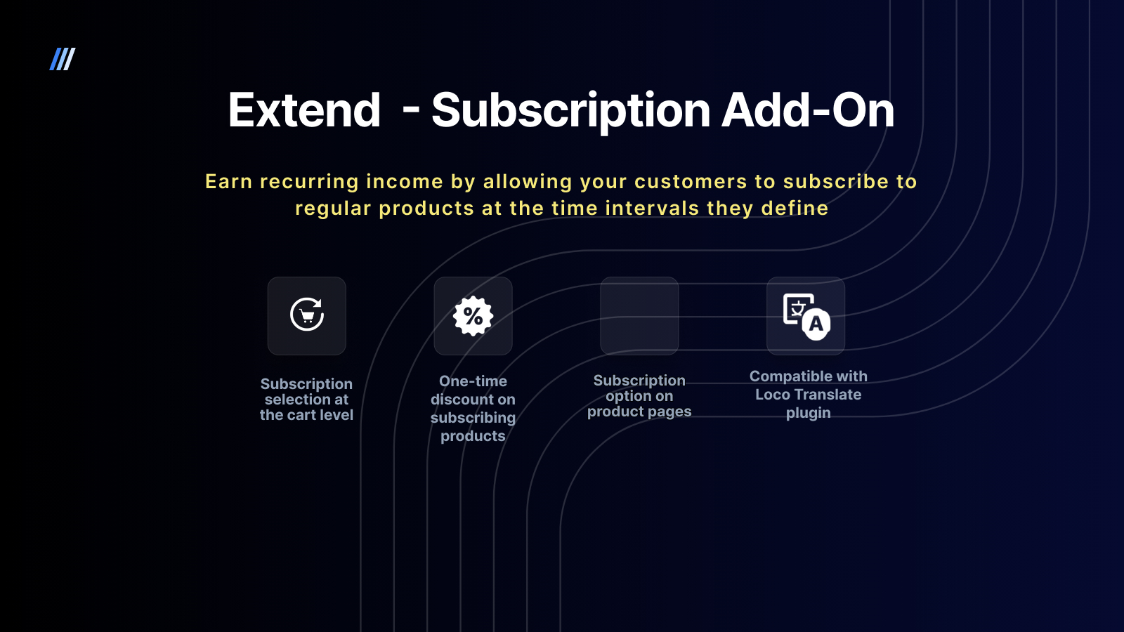 Extend - Subscriptions Add-On - WooCommerce Marketplace