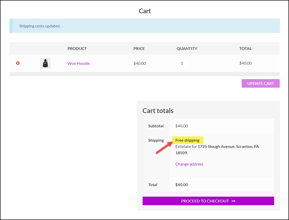 Hide WooCommerce Shipping Methods Plugin Show Free Shipping