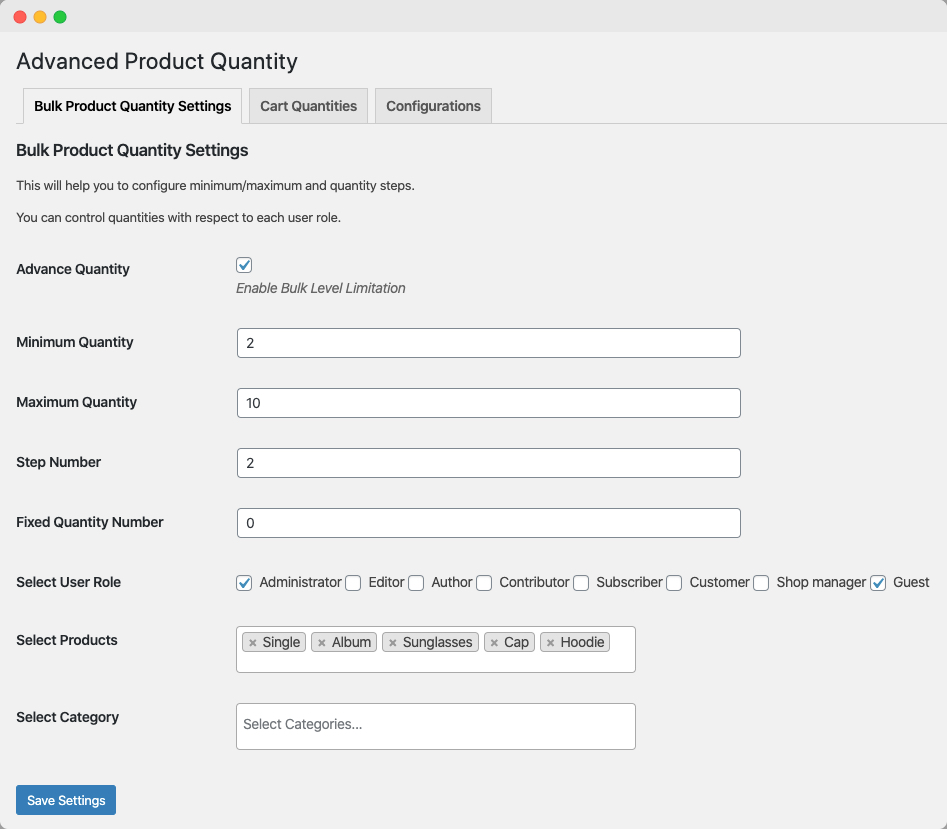 WooCommerce Product Quantity: Fixed, Incremental, Dropdown