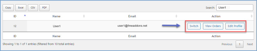 View customer orders and profiles