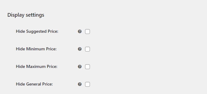 WooCommerce user defined pricing