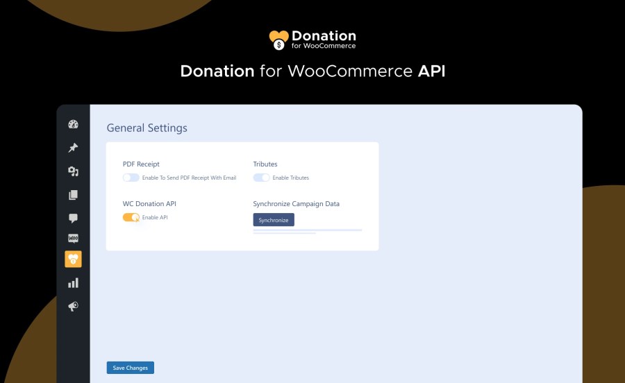 Donation for WooCommerce API Feature