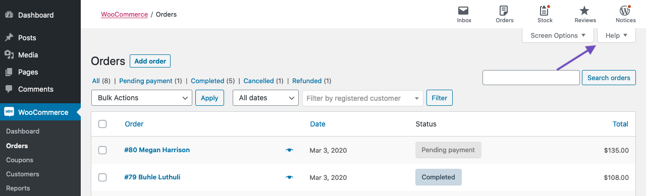 Get Help in Your WooCommerce Store Admin - WooCommerce
