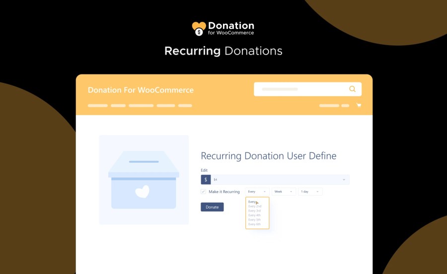 Recurring Donations Feature