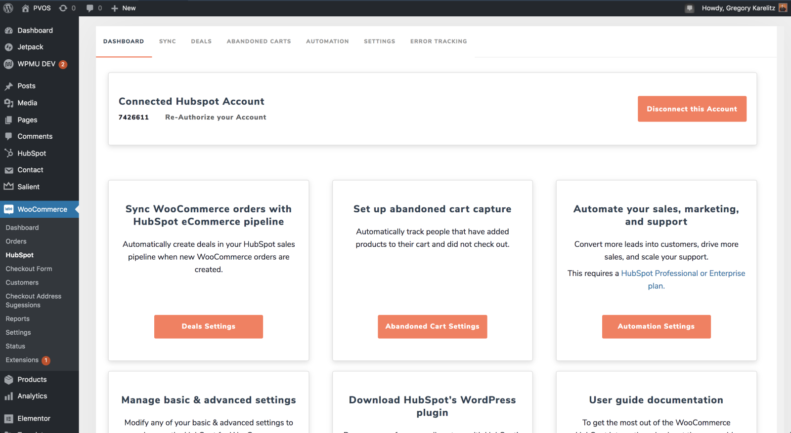 HubSpot Integration For WooCommerce | MakeWebBetter