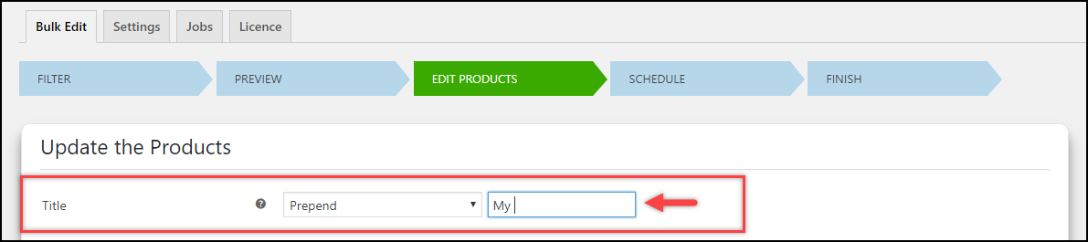 Bulk Edit Products, Prices and Attributes Documentation - WooCommerce