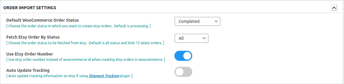 order-import-settings