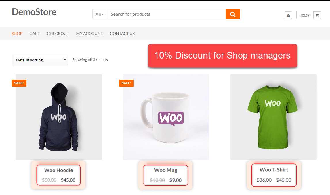 WooCommerce Catalog Mode and Role Based Pricing 