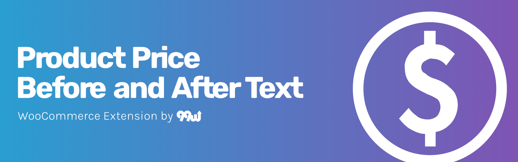 Product Price Before and After Text - WooCommerce
