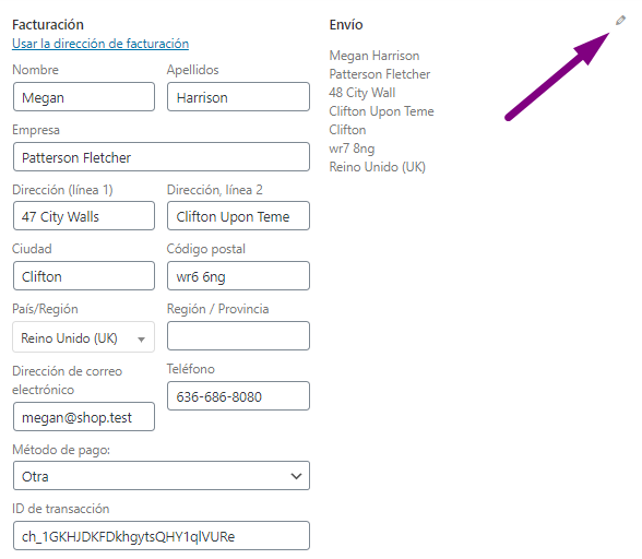 Gestión de pedidos Documentation - WooCommerce