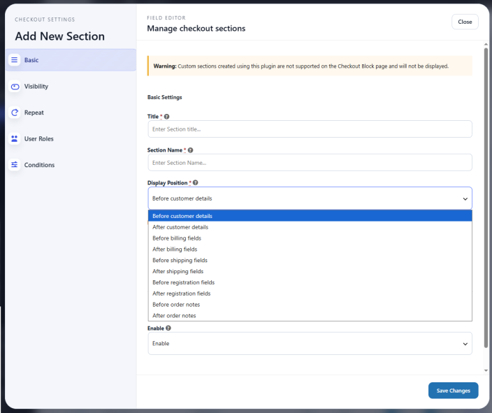 Basic Settings