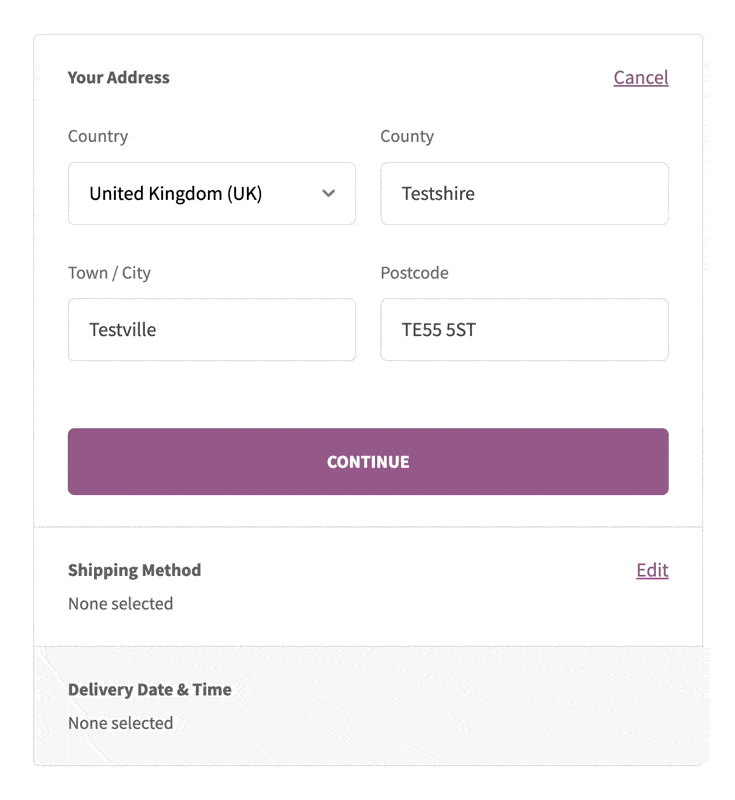 Reserve a delivery slot in WooCommerce