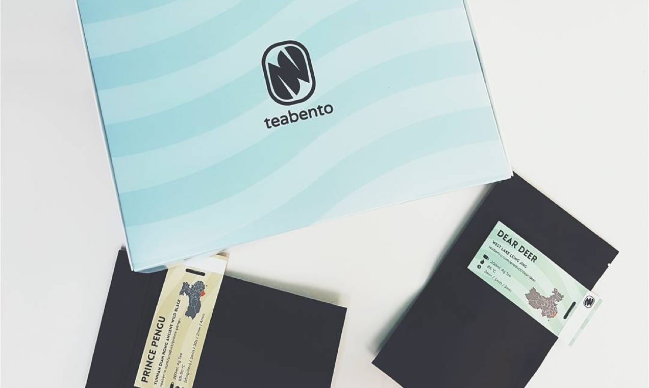 great packaging design from Teabento