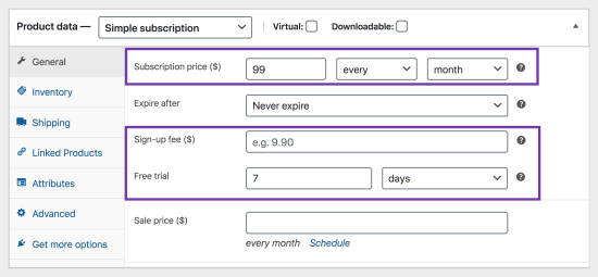 fit at home product settings