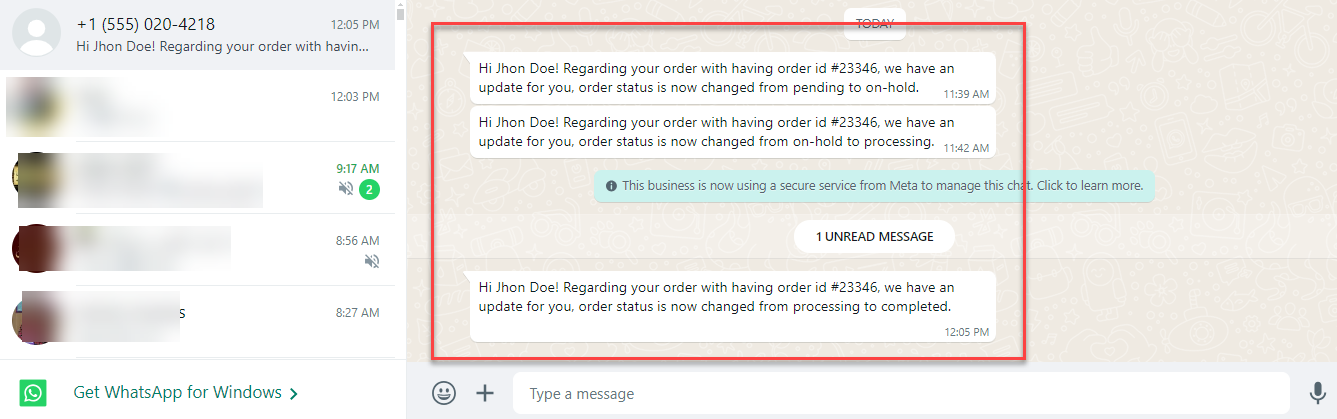 Send Notification to Customers When Order Status is Changed