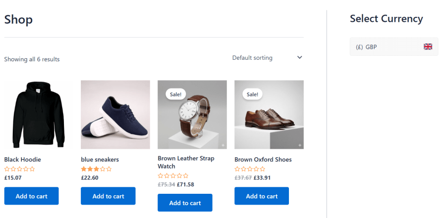 Automatic Currency Switcher by Location