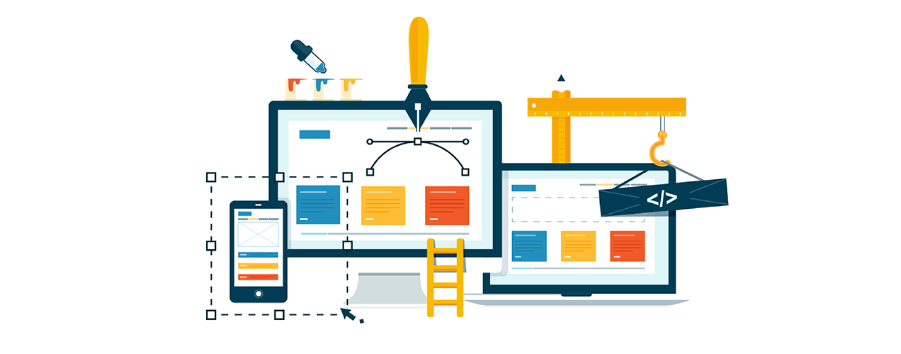 design components of a website