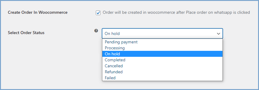Create Orders in WooCommerce When Placed on WhatsApp