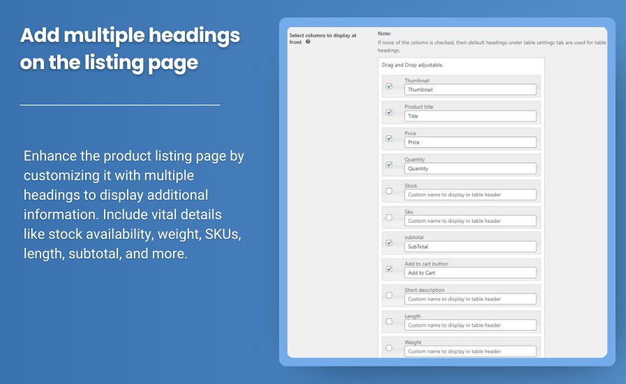 WooCommerce Product Listing Page | List/Grid View
